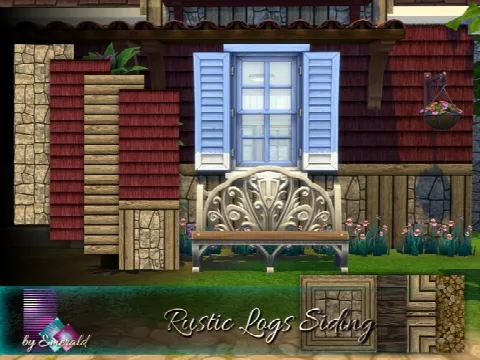 Rustic Logs Siding