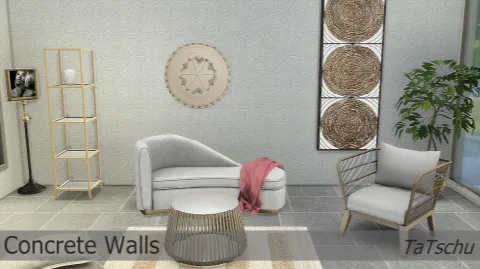 Concrete walls