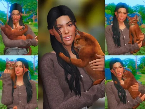 Posing with a Cat Pose Pack