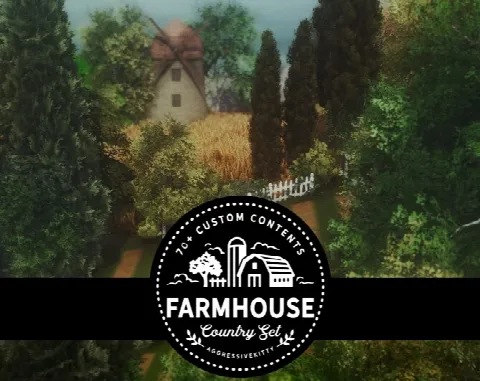 Country Life Farm Set 70+ items