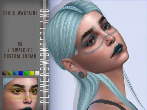 Cyberpunk Makeup