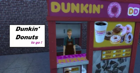 Dunkin’Donuts to go!