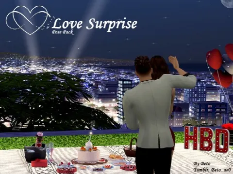Surprise Pose pack
