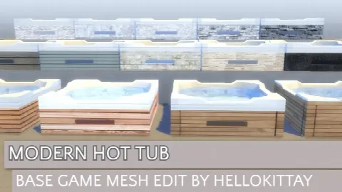 Modern Hot Tub