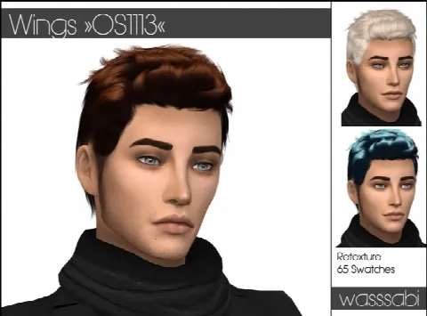 Wings OS-1113 hair retexture