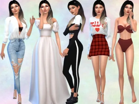 Sienna Mesa by divaka45, Sims 4 sims CC – image 2