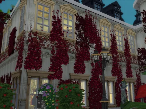 The Castle Walls & Door Set by Annaquinnstories, Sims 4 walls & floors CC – image 2
