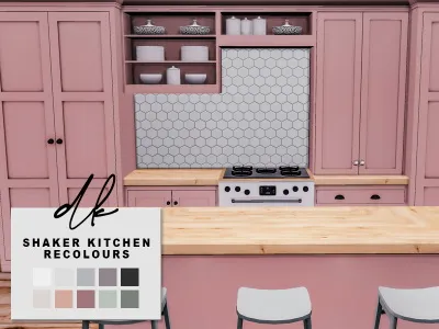 PD’s Shaker Kitchen Recolours