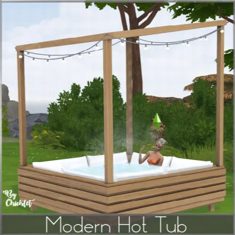Modern Hot Tub