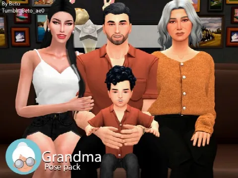 Grandma Pose pack