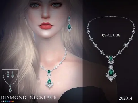 Diamond necklace 202014