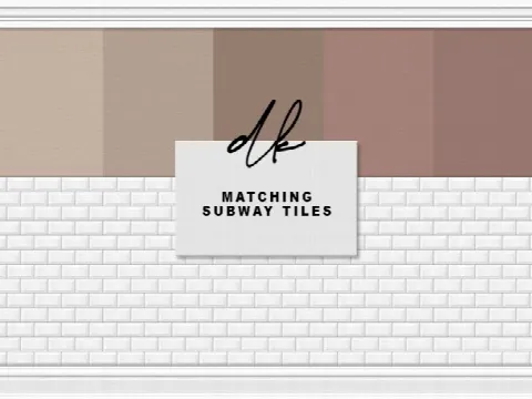 Matching Subway Tiles
