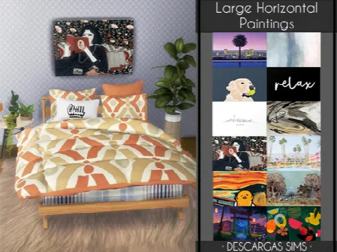 Large Horizontal Paintings
