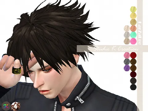 Animate hair 38 TETSU