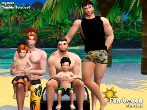 Fun beach Pose Pack