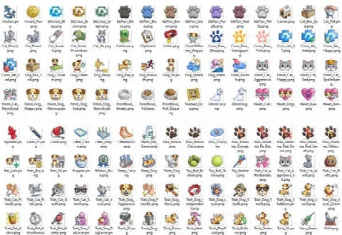 TS3/TS4 PETS Icons