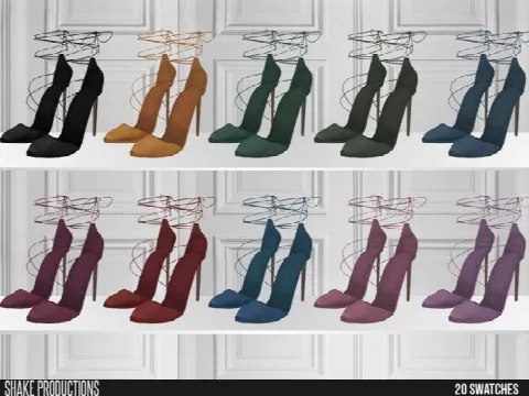 492 High Heels by ShakeProductions, Sims 4 female shoes CC – image 2