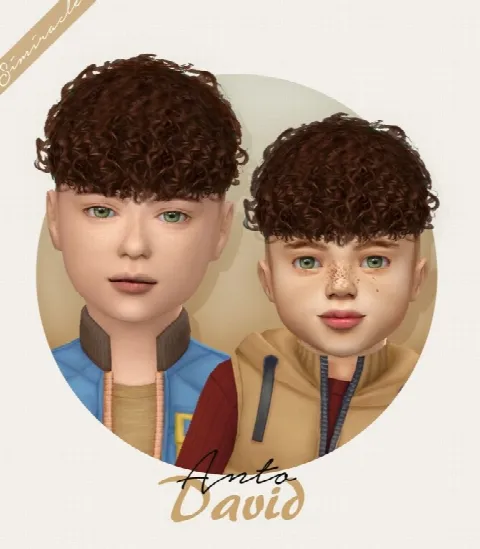Anto David Hair for kids and toddlers