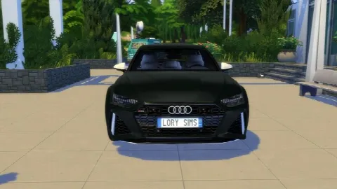 Audi RS6 by Lorysims, Sims 4 miscellaneous CC – image 2