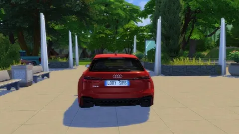 Audi RS6 by Lorysims, Sims 4 miscellaneous CC – image 4