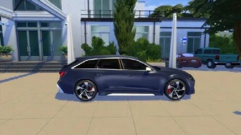 Audi RS6 by Lorysims, Sims 4 miscellaneous CC – image 6