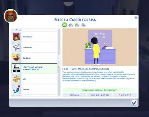 Health & Medical Administration Career