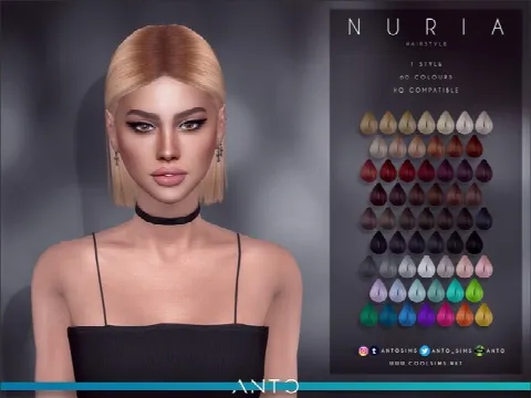 Nuria Short Hairstyle