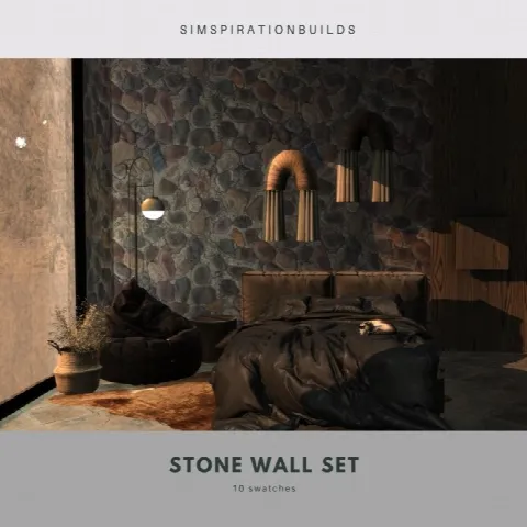 Stone wall set