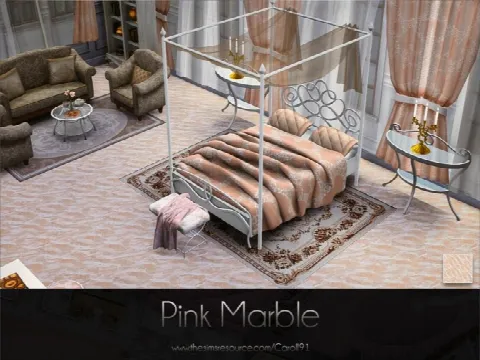 Pink Marble floor