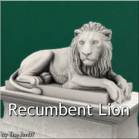 Recumbent Lion