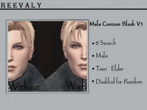 Male Contour Blush V1