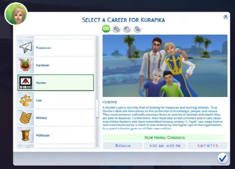 Hunter Career mod (HxH)