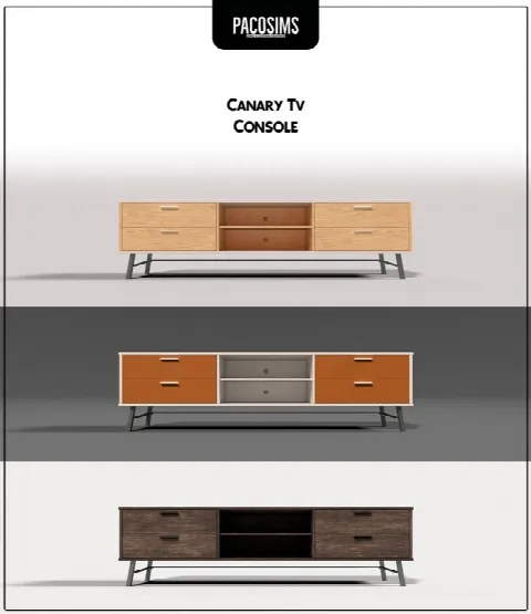 Canary Tv Console (P)