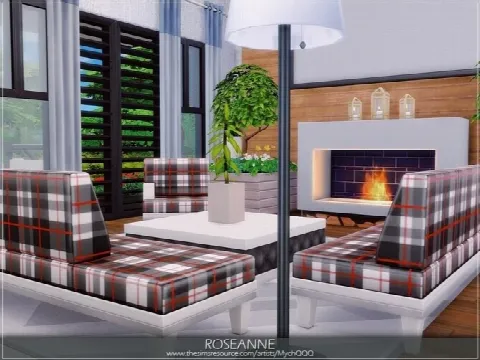Roseanne home by MychQQQ, Sims 4 residential lots CC – image 5