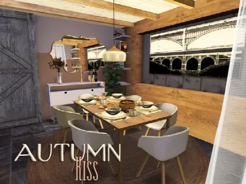 Autumn Kiss dining room