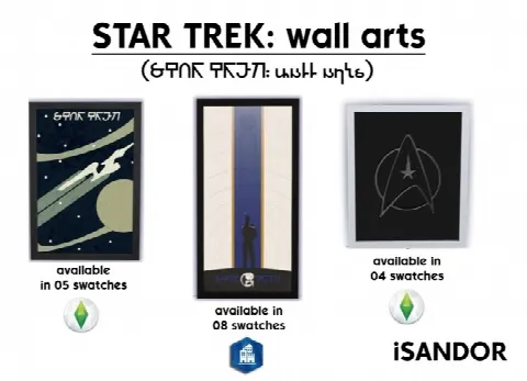 Star Trek wall arts