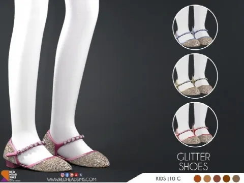GLITTER SHOES KIDS + TODDLER