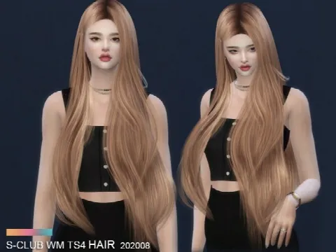 Long straight hair 202008