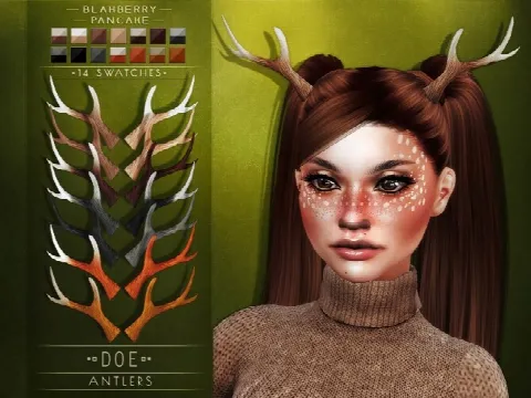 Deer & Doe Antlers