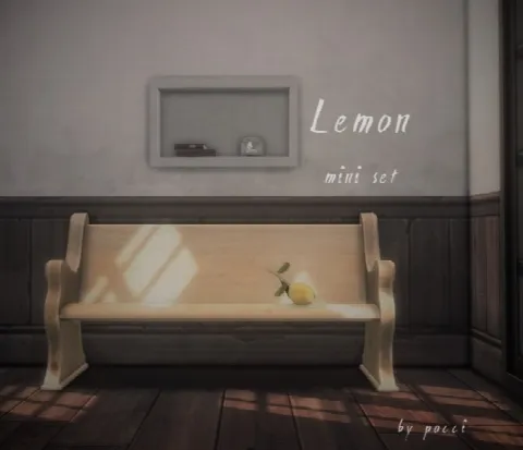 Lemon mini set