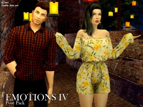 Emotions IV Pose Pack