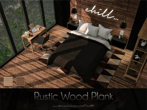 Rustic Wood Plank