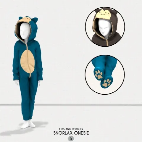 SNORLAX SET by Redheadsims Cc, Sims 4 furniture CC – image 5