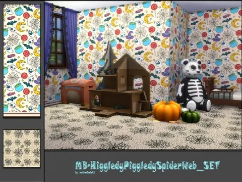 MB Higgledy Piggledy Spider Web SET