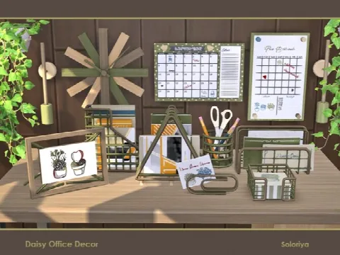 Daisy Office Decor