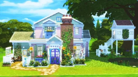 Single Mom and Four Kids Family Home