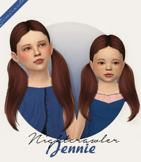 NightCrawler Jennie Hair for kids & toddlers
