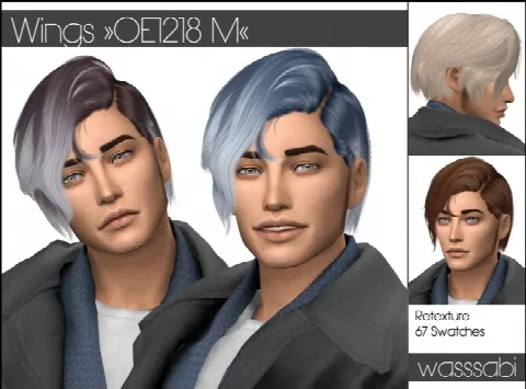 Wings OE1218 M hair retextured