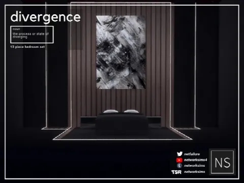 Divergence Bedroom