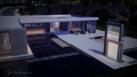 Waterloo Mansion by Soulsistersims, Sims 4 residential lots CC – image 3